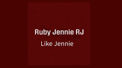 Like Jennie (Official Audio)