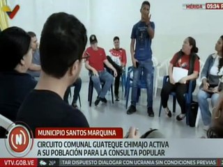 Mérida | Circuito Comunal Guateque Chimajo afina detalles de cara a la Consulta Nacional