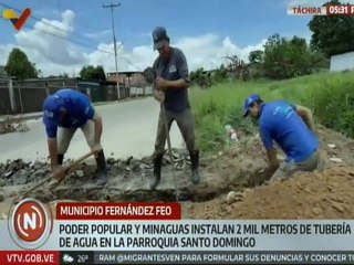 Táchira | Optimizan servicio de agua potable tras ejecución de proyecto priorizado