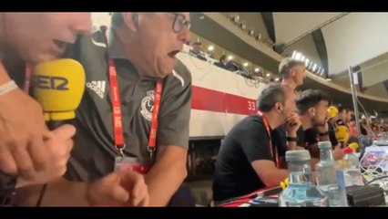 La reacción de Tomás Roncero con el 1-2 de Tchouaméni en la final de Copa del Rey