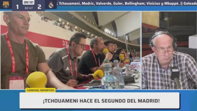 Gol de Ferran Torres en la final de Copa del Rey, narración de Carrusel Deportivo