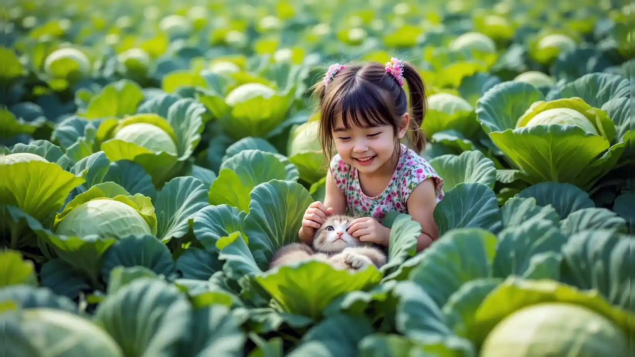 A cabbage cat story