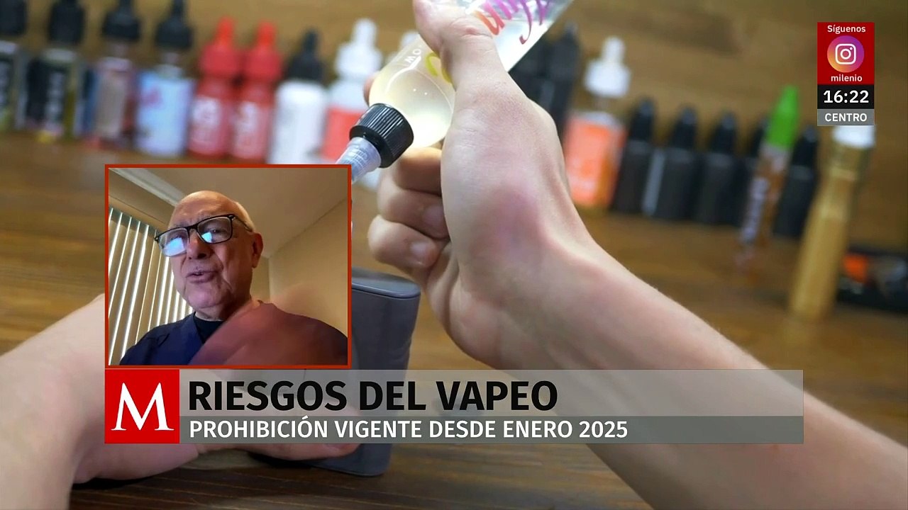 ¿Cuáles son los riesgos del 'vapeo'?: Enrique Mendoza, vicepresidente de AMSA, nos explica