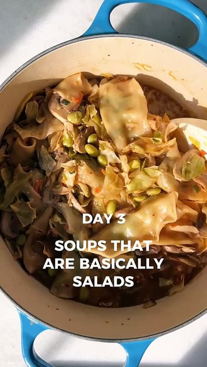 15-Minute Dumpling Soup 🥟🍲 with the BEST Miso Ginger Broth | DAY 3 of My Soup Series!