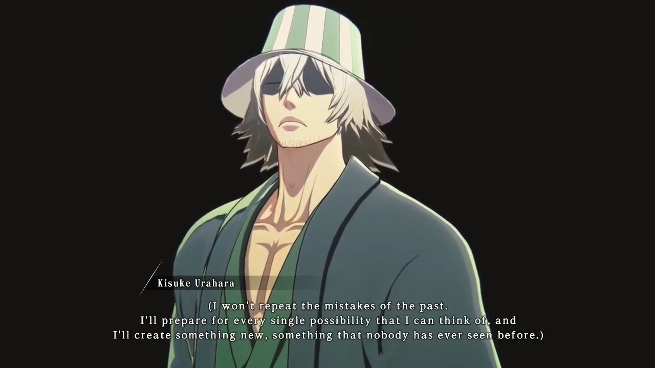 kisuke urahara all dialogue/cutscenes/secret story BLEACH Rebirth of Souls