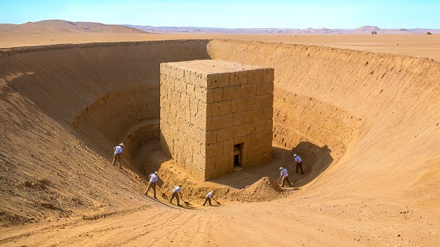 Des Archéologues Ont Repéré Une Étrange Anomalie Enterrée Près Des Pyramides De Gizeh