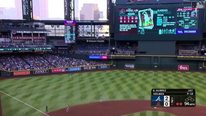 Eugenio Suárez castiga a Atlanta con su séptimo jonrón del año