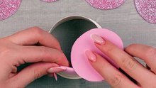 Easy DIY glitter rose 🌹