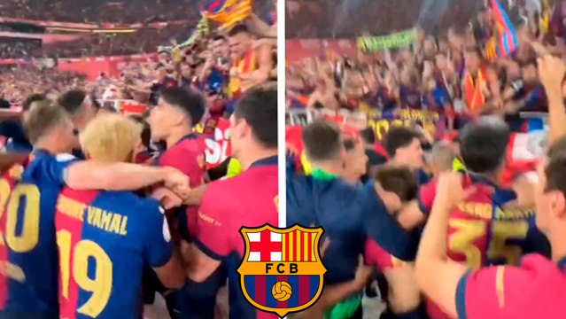 Barcelona festeja su título 32 de la Copa de Rey tras vencer al Real Madrid