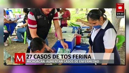 En Michoacán se incrementan los casos de tos ferina, llegando a 27 casos totales