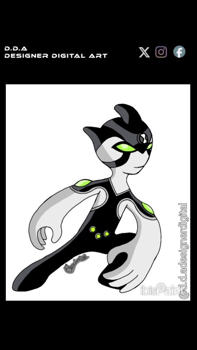 Desenhando o Idem do Ben 10 | IbispaintX #desenhos digital #digitaldrawing