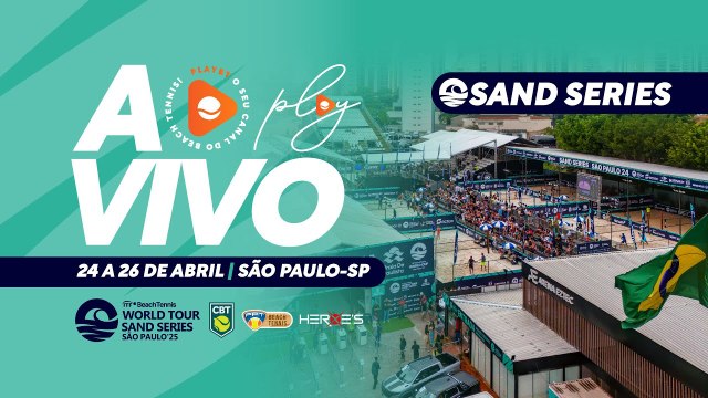 BEACH TENNIS: FINAIS - SAND SERIES SÃO PAULO