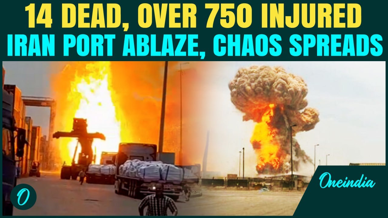 Iran Explosion Update: 14 Dead, 750+ Injured | Tons of Chemical from China Destroyed? | Bandar Abbas