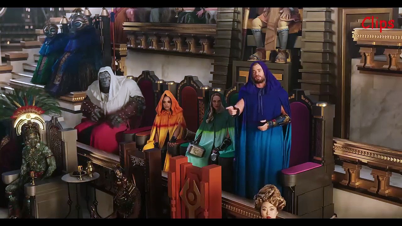 Thor Love and Thunder Thor and Zeus Fight Full Scene in Hindi (720p)