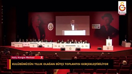 Galatasaray'ın toplantısına 'İmamoğlu' tepkisi damga vurdu