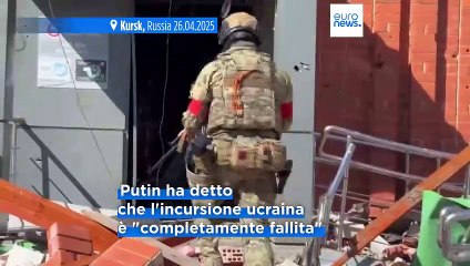 Putin: "Liberata interamente la regione di Kursk"; Kiev smentisce: "Si combatte ancora"