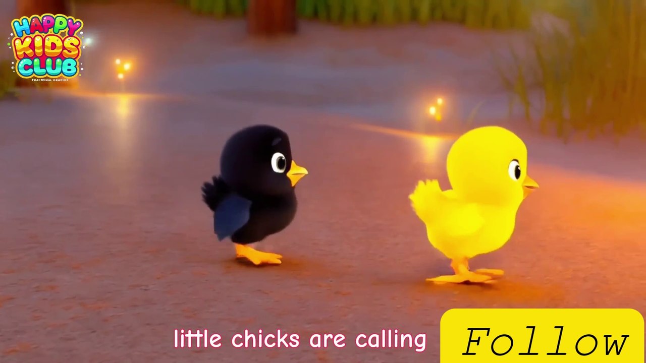 Little Chicks are Calling _ Fun English Nursery Rhyme for Toddlers and Preschoolers _ Kids Song