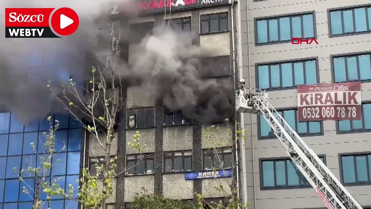 Sultangazi'de ayakkabı imalathanesinde yangın