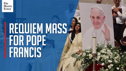 Church of the Nativity in Bethlehem holds requiem mass for Pope Francis