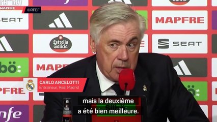 Ancelotti : “Rien à reprocher à mon équipe”