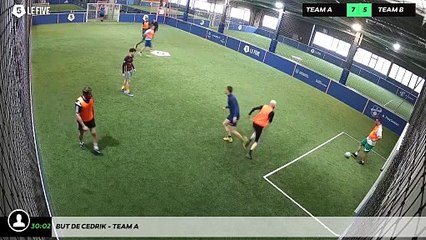 But de Cedrik - Team A