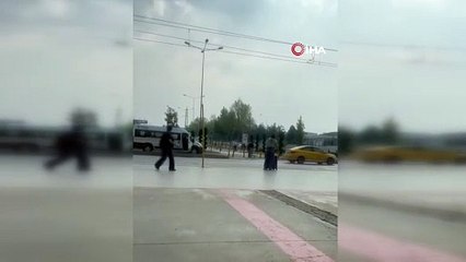 Bursa terminalinde panik anları!