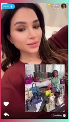 نهى نبيل تعلن اعتزالها شراء الشنط الغالية