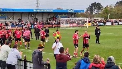 Truro FC victory parade