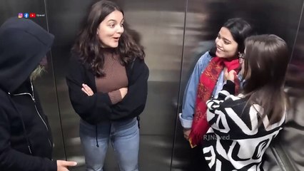 Lift prank | RJ Naved