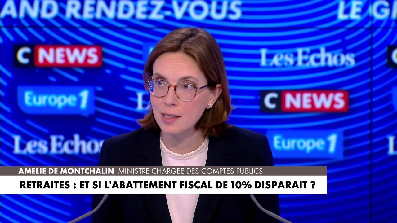 Amélie de Montchalin:«Si on supprime des niches fiscales, je m'engage à baisser les impôts»
