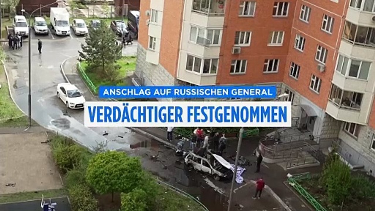 Anschlag auf russischen General: Verdächtiger festgenommen