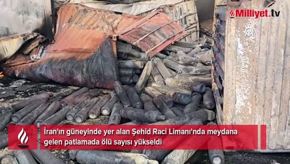 İran limanında patlama: Ölü sayısı yükseliyor, yangınlar sürüyor