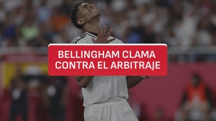 Bellingham, contra el arbitraje de De Burgos: “¡Todo va para ellos!"
