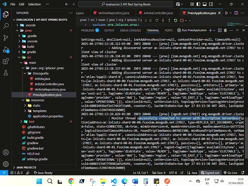 Test Api Rest Spring Boots