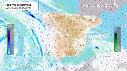Una borrasca fría traerá fuertes tormentas a España en pleno puente