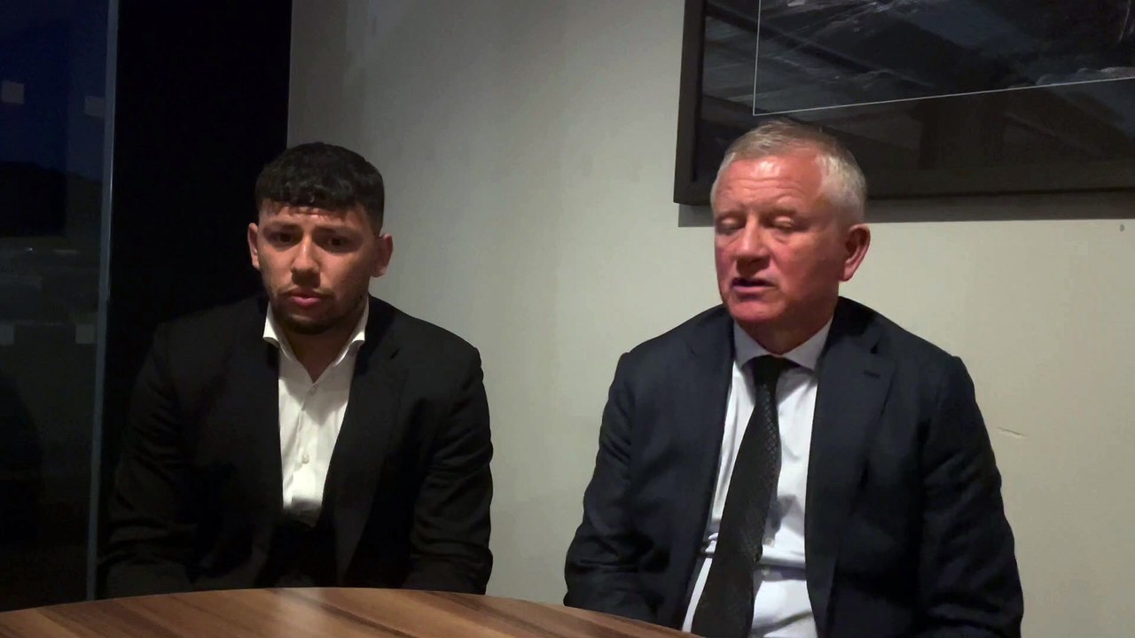 Sheffield United's Gus Hamer and manager Chris Wilder on this season and the Play-Offs