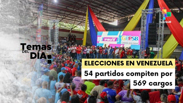 Temas del Día 29-04: Campaña electoral en Venezuela rumbo a comicios del 25 de mayo
