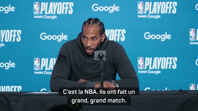 Clippers - Leonard : “Jokić a guidé les Nuggets toute la soirée”