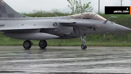 動画：最後のラファール戦闘機がクロアチアに着陸！壮大な歓迎シーンを見逃すな！