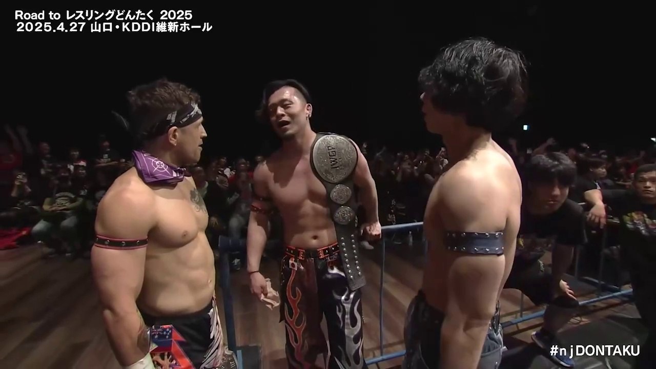 Hiroshi Tanahashi, Toru Yano, Master Wato, Oleg Boltin & YOH vs Hartley Jackson, Kosei Fujita, Robbie Eagles, Ryohei Oiwa & Zack Sabre Jr.: Road to Wrestling Dontaku 2025 (4/27/2025)