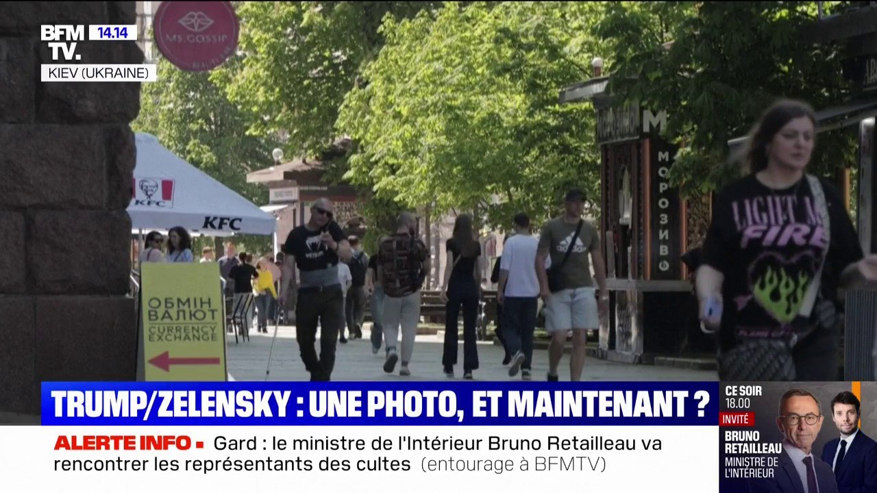 "C'est difficile de savoir ce qu'il pense réellement": les Ukrainiens sceptiques après la rencontre entre Volodymyr Zelensky et Donald Trump