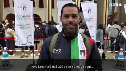 Expo Osaka, Luigi Busa' testimonial per il Coni