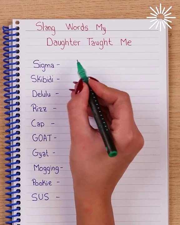 Gen Z slang my daughter taught me 😅