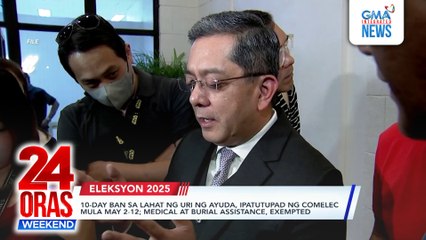 ONLINE EXCLUSIVE: 10-day ban sa lahat ng uri ng ayuda, ipatutupad ng COMELEC mula May 2-12; medical at burial assistance, exempted