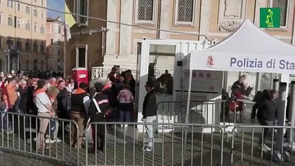 La basílica de Santa María la Mayor abre al público para visitas a la tumba de Francisco