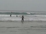 Donostia / San Sebastian (Espagne) : surfeurs