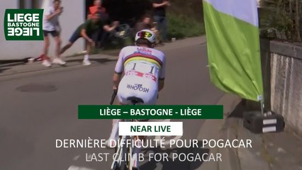 Liège-Bastogne-Liège 2025 - Last climb for Pogacar