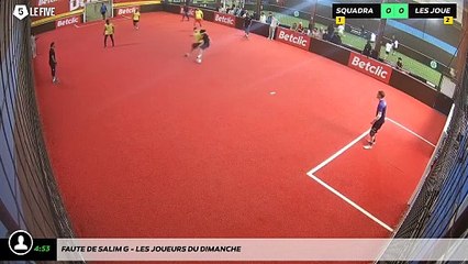 Faute de Salim G - Les Joueurs Du Dimanche