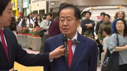 홍준표 "한덕수 파고 넘어야...원샷 국민경선 단일화" / YTN