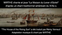 LA MAISON DU LEVER D'SOLEIL (The House of the Rising Sun) by MIRTHE, guitar & singing